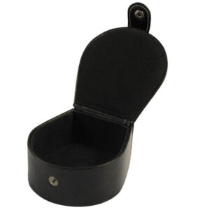 Joyero Eco Cuero Negro Grabado - Imagen 2