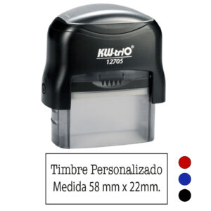 Timbre o Sello Automático 58 X 22 mm, Personalizado
