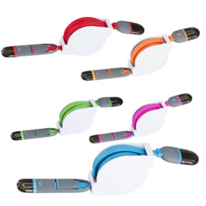 Multicargador Retráctil Personalizado - Imagen 1