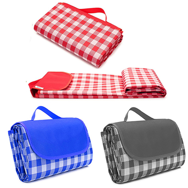 manta de pic nic con logo