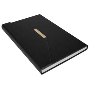 Deluxe Cuaderno de Eco-Cuero Cierre Imantado ENVELOPE con Logo - Imagen 5