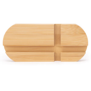 Soporte Ecológico de Madera de Bambú Grabado - Imagen 3