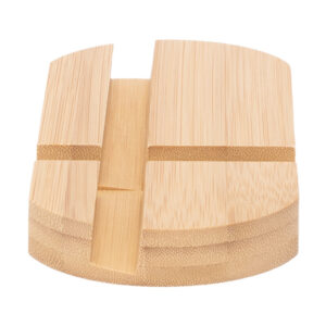 Soporte Ecológico de Madera de Bambú Grabado - Imagen 4