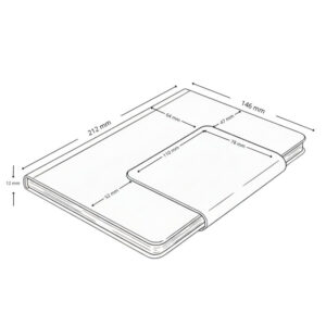 Cuaderno A5 GIVERNY 146x212x12 mm . Corporativo. - Imagen 3