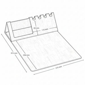 Mousepad plegable MADRID Grabado - Imagen 3