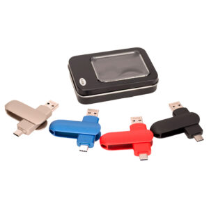 Pendrive giro OTG USB 3.0 / Type C, 64GB Grabado