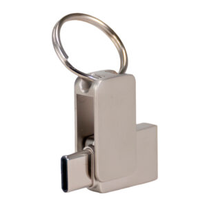 USB 3.0 Mini-Pendrive "Giro" de Acero inoxidable 16GB Publicitario.