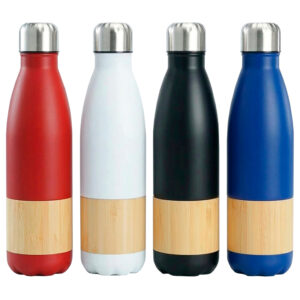 Botella Térmica detalle Bamboo Publicitario 500 ml.