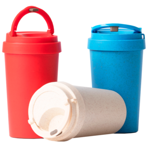 Mug térmico Eco Cup "COLOR WHEAT" 360cc. Personalizado