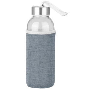 Botella de Vidrio Silica con funda de Neopreno 440cc con Logo - Imagen 6