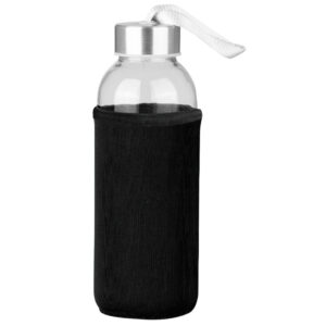 Botella de Vidrio Silica con funda de Neopreno 440cc con Logo - Imagen 7