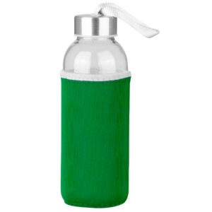 Botella de Vidrio Silica con funda de Neopreno 440cc con Logo - Imagen 5