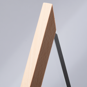 Trofeo Galvano de Madera y Cristal "Triangle" Grabado - Imagen 4