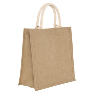 Bolsa de yute "YEYE" - Natural - Imagen 2