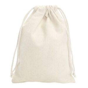 Bolsa de algodón "CORD" - Natural - Imagen 2