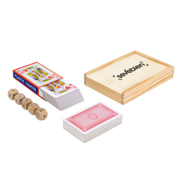 Set de juegos "PLAYER 2" - Madera