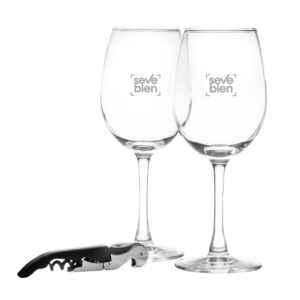 Set de vino "BRINDIS" - Transparente - Imagen 1