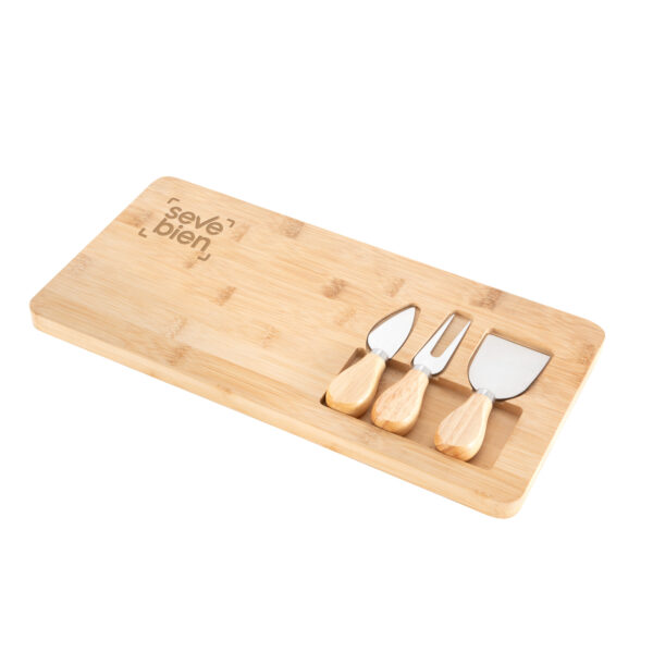 Tabla de quesos "CHEDDAR" - Madera