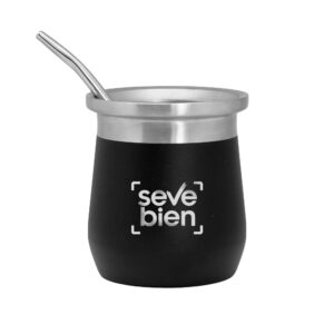 Set de mate "FOLK" - Negro