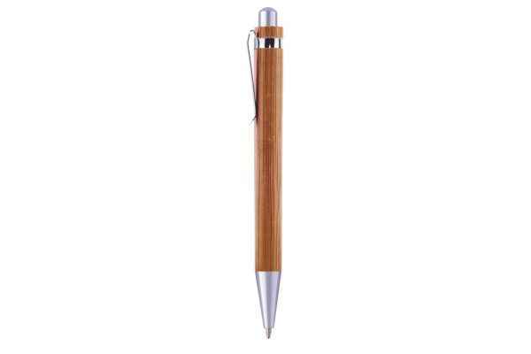 BOLÍGRAFO DE BAMBÚ "NAGANO PEN" TINTA AZUL - Madera